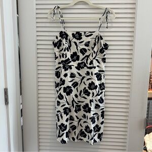 Old Navy Fit & Flare Tie-Shoulder Mini Cami Dress